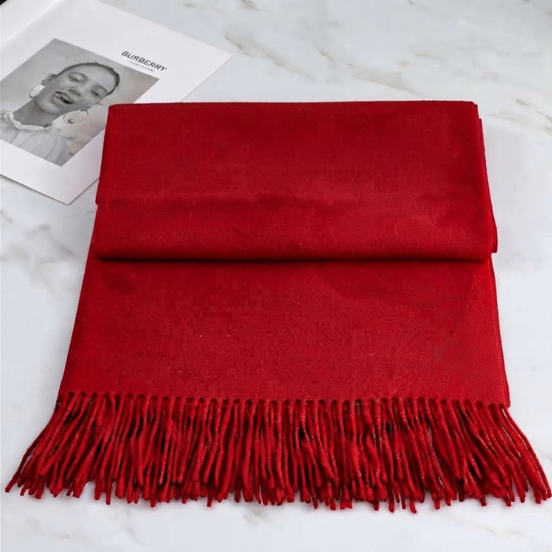 Écharpe à franges unie et douce, élégante étole, accessoire d’hiver et tour de cou chaud et confortable | Sulvida
