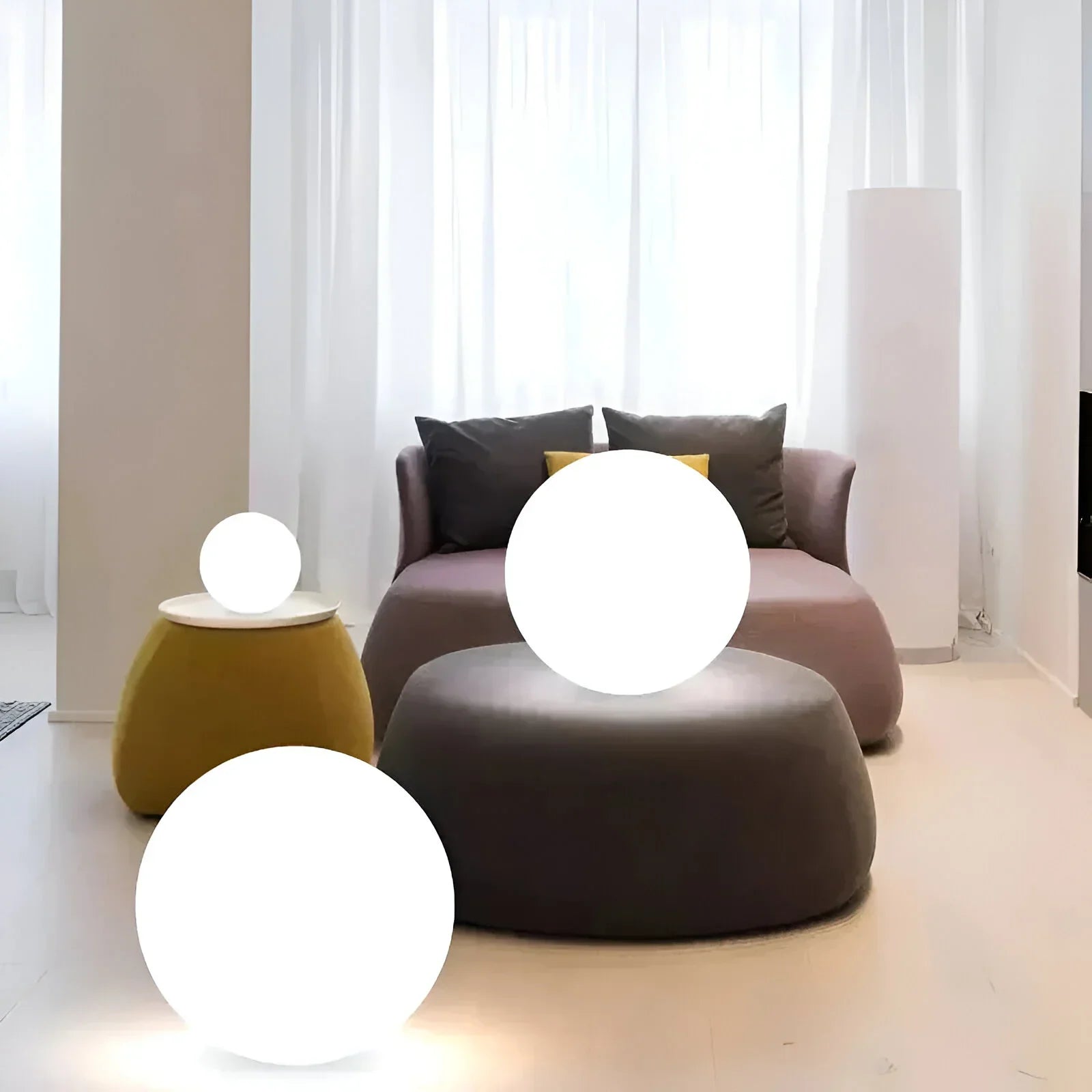 Weerbestendige Tuinbol Lamp – Draadloze LED Tuinverlichting voor Buiten en Binnen | Sulvida