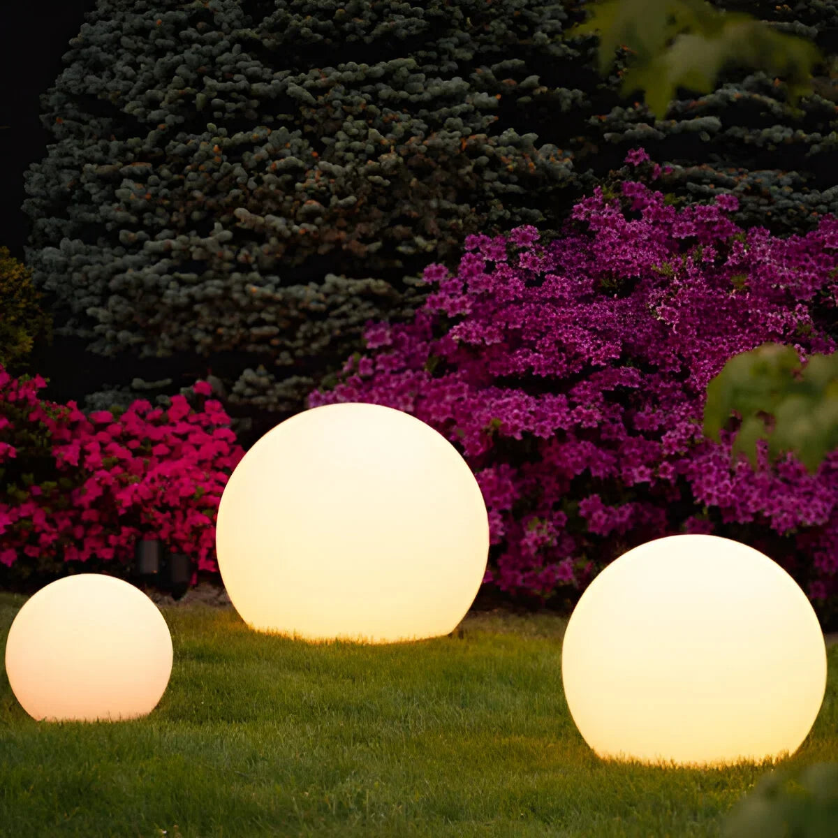 Weerbestendige Tuinbol Lamp – Draadloze LED Tuinverlichting voor Buiten en Binnen | Sulvida