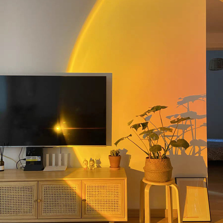 LED Staande Lamp met Halo Projectie Zwart Aluminium 180cm Sfeerverlichting voor Woonkamer Studio Modern Minimalistisch | Sulvida