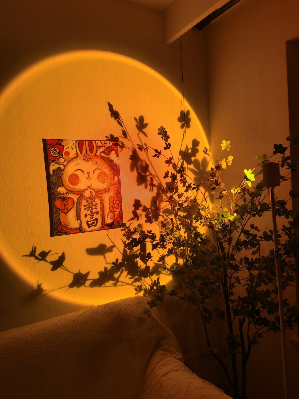 LED Staande Lamp met Halo Projectie Zwart Aluminium 180cm Sfeerverlichting voor Woonkamer Studio Modern Minimalistisch | Sulvida