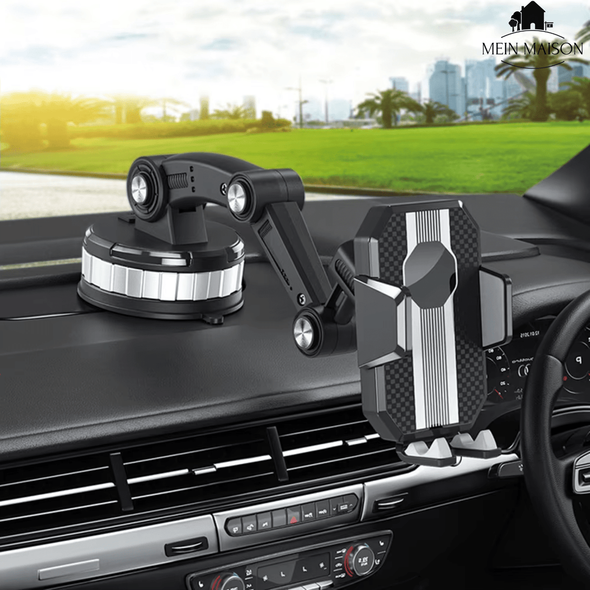 Telefoonhouder Auto Zuignap Houder 360° Draaibaar Dashboard Voorruit Universele Smartphone Houder Handsfree | Sulvida