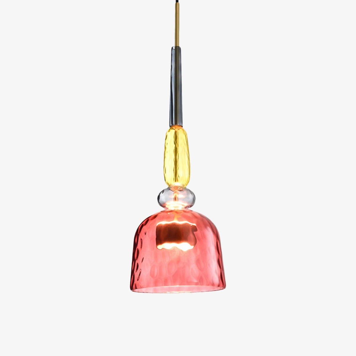 Glazen Hanglamp Gekleurd Glas Modern Design LED Verlichting Eetkamer Keuken Woonkamer Slaapkamer Stijlvol | Sulvida