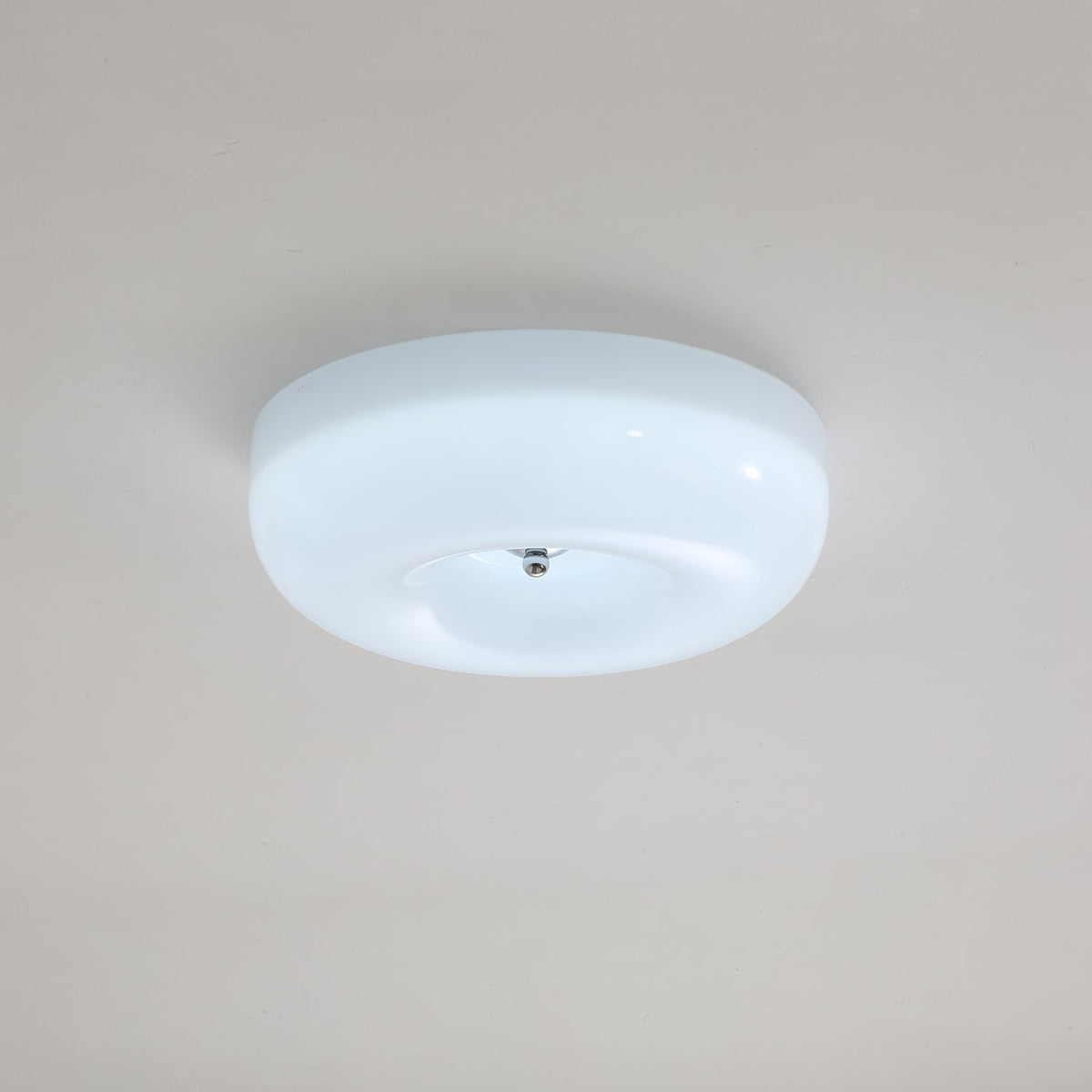 Plafondlamp met Gedraaid Glas en Chroom Moderne Verlichting Slaapkamer Woonkamer Hal 32 40 46 cm Diameter | Sulvida