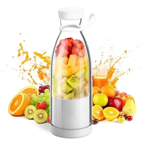 Draagbare Smoothiemaker USB Oplaadbaar 6 Messen BPA-Vrij Blenderfles voor Milkshakes Shakes Smoothies Onderweg | Sulvida