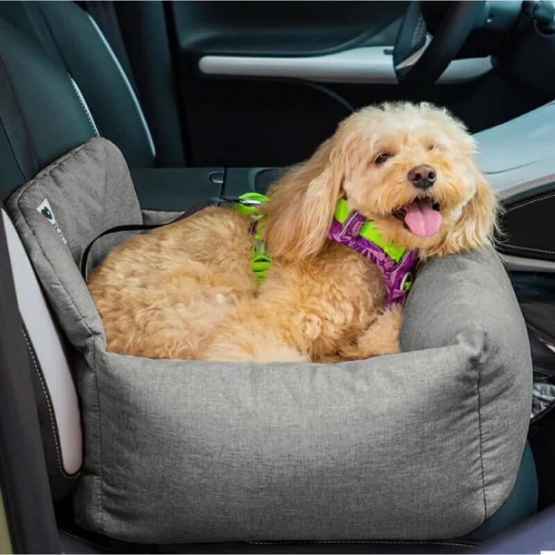 Autostoel Beschermer Hond Canvas PP-Vulling 50-120cm Grijs Kaki Blauw Reis Bolsterkussen Comfort Auto | Sulvida