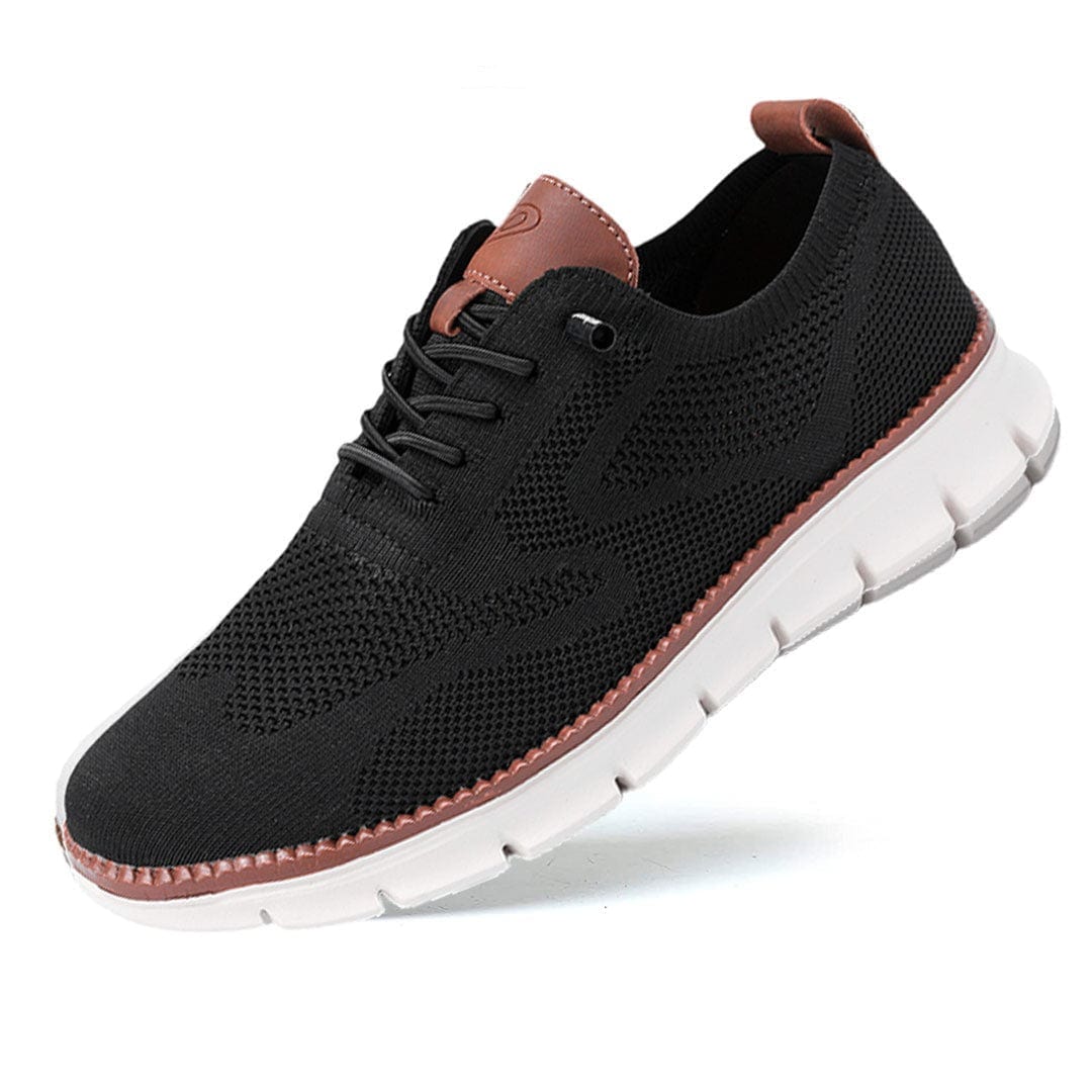 Leren herenschoenen veganistisch comfort ondersteunend ademend casual zakelijk dagelijks stijlvol duurzaam | Sulvida