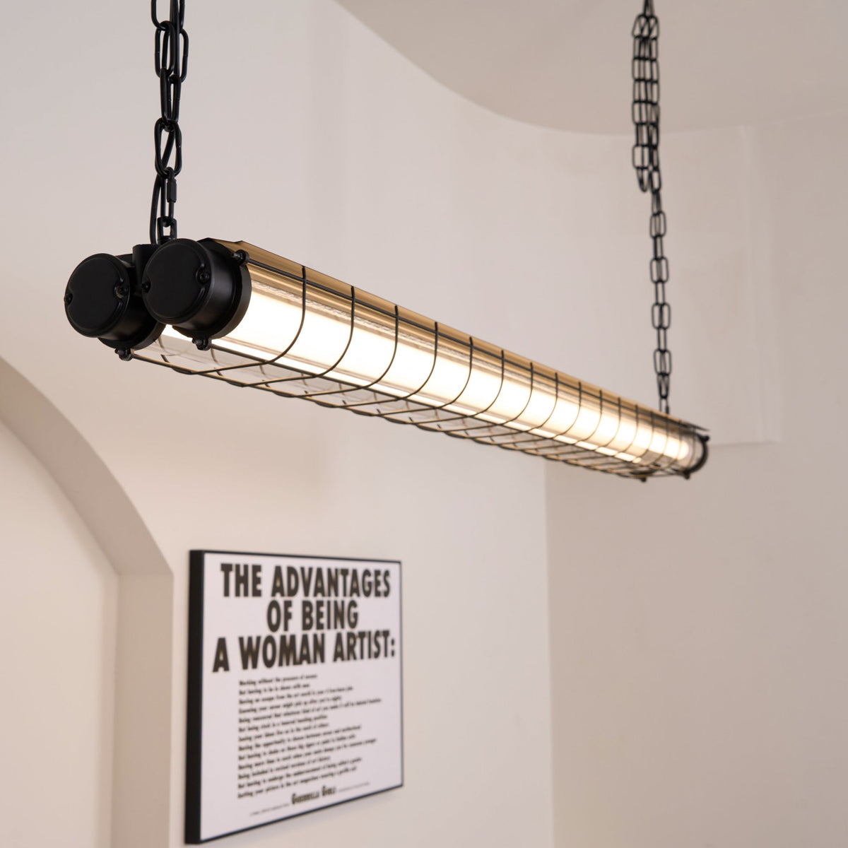 Scandinavische Hanglamp Langwerpig Glas Metaal LED Verlichting Eettafel Keuken Eetkamer Zwart Groen Brons Design | Sulvida