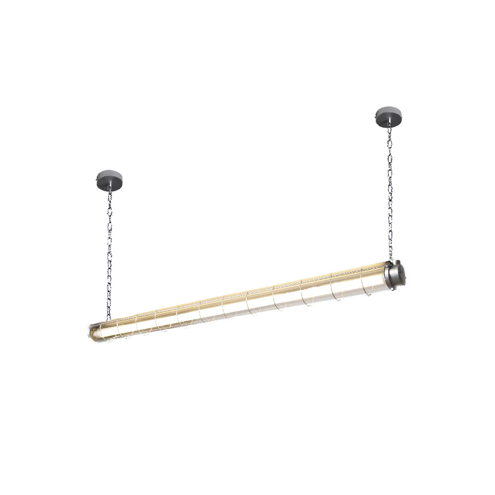 Scandinavische Hanglamp Langwerpig Glas Metaal LED Verlichting Eettafel Keuken Eetkamer Zwart Groen Brons Design | Sulvida