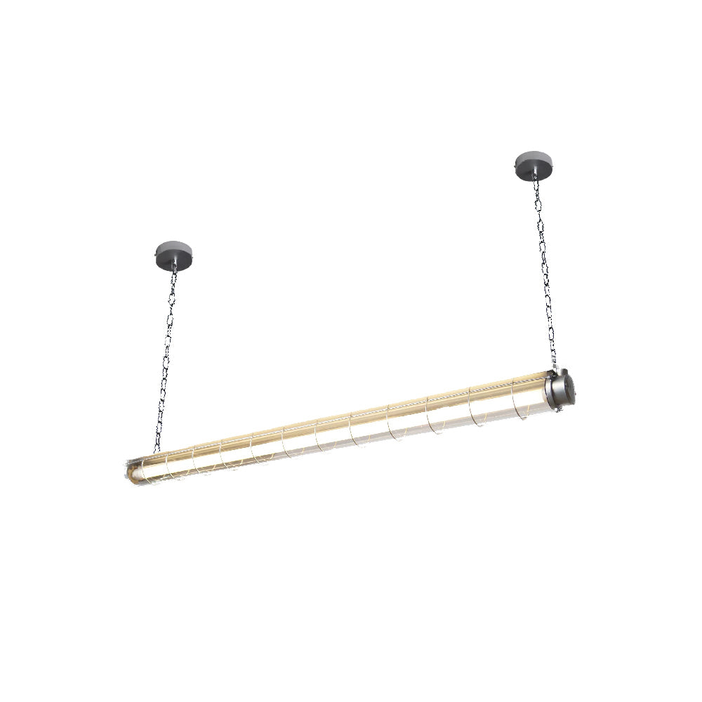 Scandinavische Hanglamp Langwerpig Glas Metaal LED Verlichting Eettafel Keuken Eetkamer Zwart Groen Brons Design | Sulvida