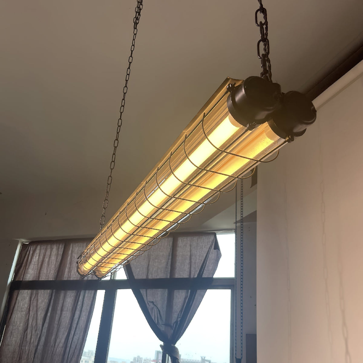 Scandinavische Hanglamp Langwerpig Glas Metaal LED Verlichting Eettafel Keuken Eetkamer Zwart Groen Brons Design | Sulvida
