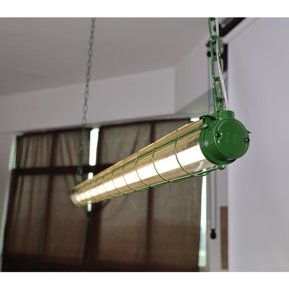 Scandinavische Hanglamp Langwerpig Glas Metaal LED Verlichting Eettafel Keuken Eetkamer Zwart Groen Brons Design | Sulvida