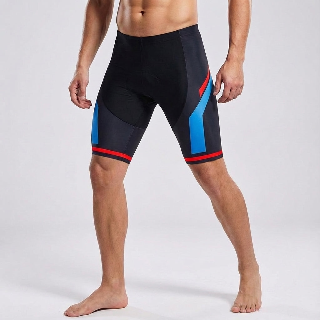 Fietsbroek met Gel Padding Casey Unisex Zwart Blauw Groen Rood Geel Oranje XS tot 5XL Comfortabel Wielrennen | Sulvida