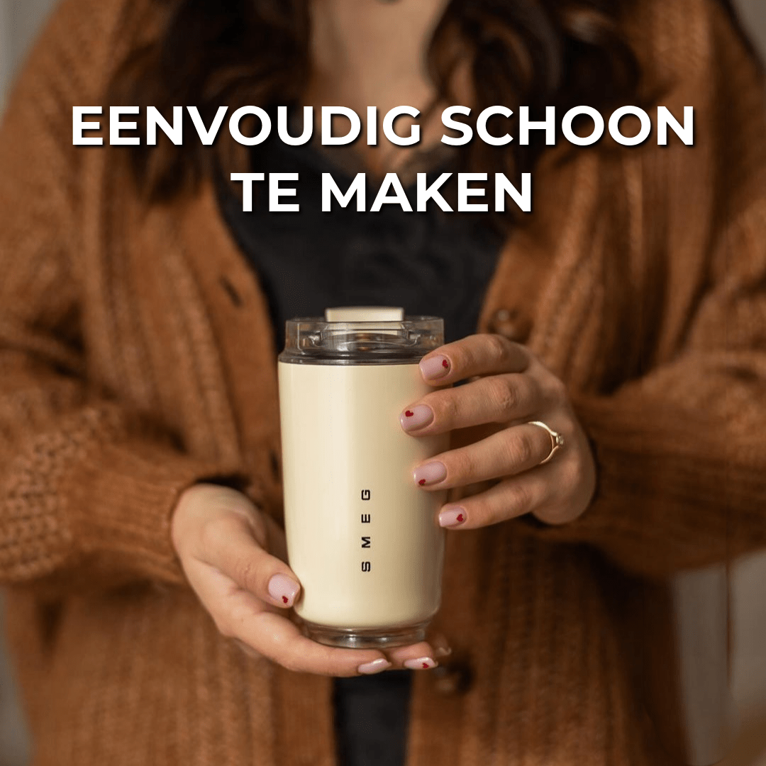 RVS thermosfles 320ml warm 8u koud 12u crème lekvrij draagbaar dubbelwandig geïsoleerd voor onderweg | Sulvida