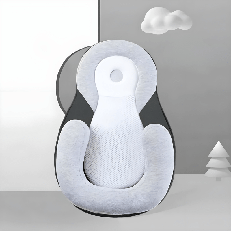 Babykussen Ergonomisch Vlak & Wigvormig voor Gezonde Hoofdontwikkeling Veilig Comfortabel Slapen Baby | Sulvida