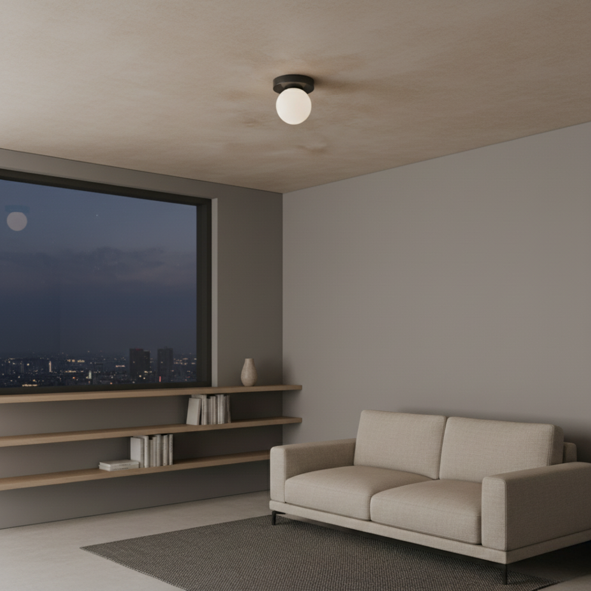 Wandlamp Plafondlamp Glazen Bol Gekleurde Schijf Hal Slaapkamer Leeshoek Moderne Sfeervolle Decoratieve Verlichting | Sulvida