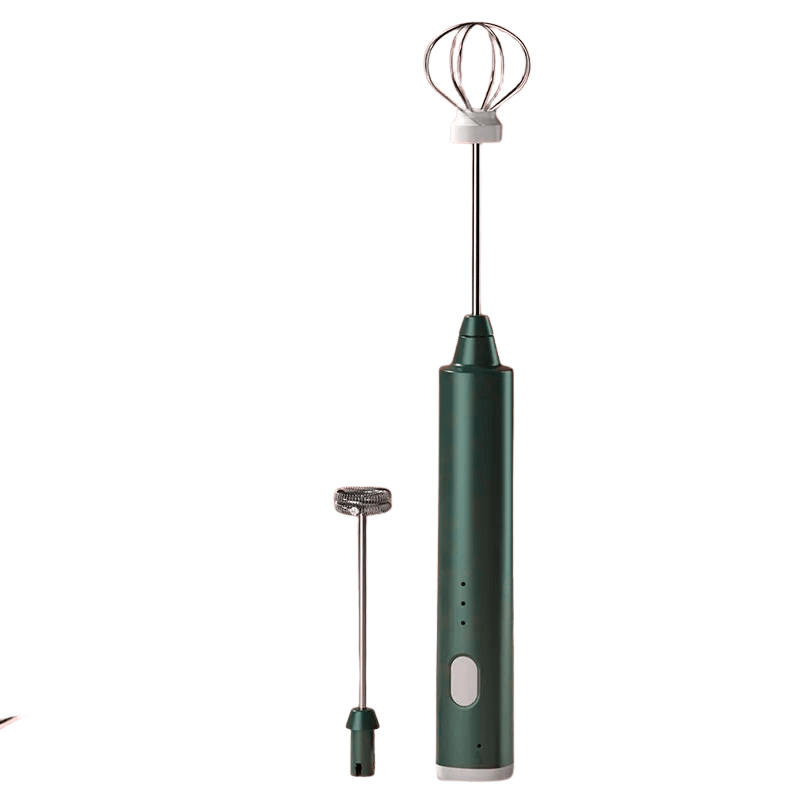 Elektrische Melkopschuimer met 3 Snelheden USB Oplaadbaar Handmixer voor Cappuccino Latte Koffie Barista | Sulvida