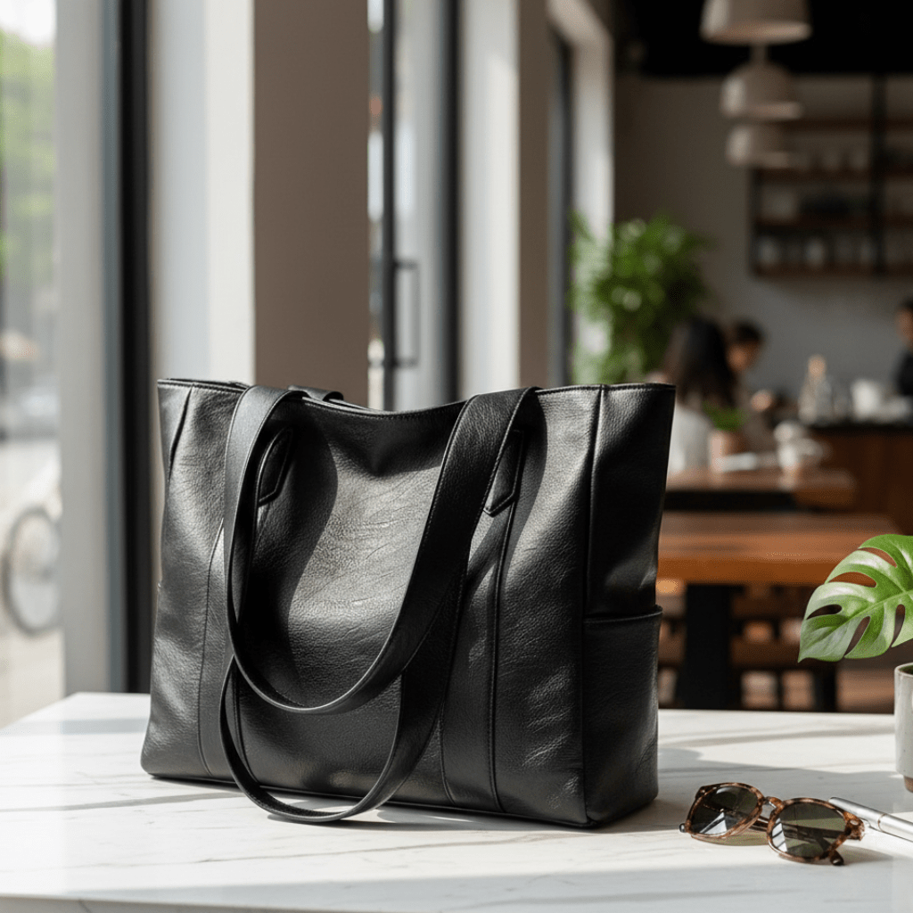 Leren Schoudertas met Retro Charme en Soepele Afwerking – Compacte Handtas voor Dagelijks Gebruik | Sulvida
