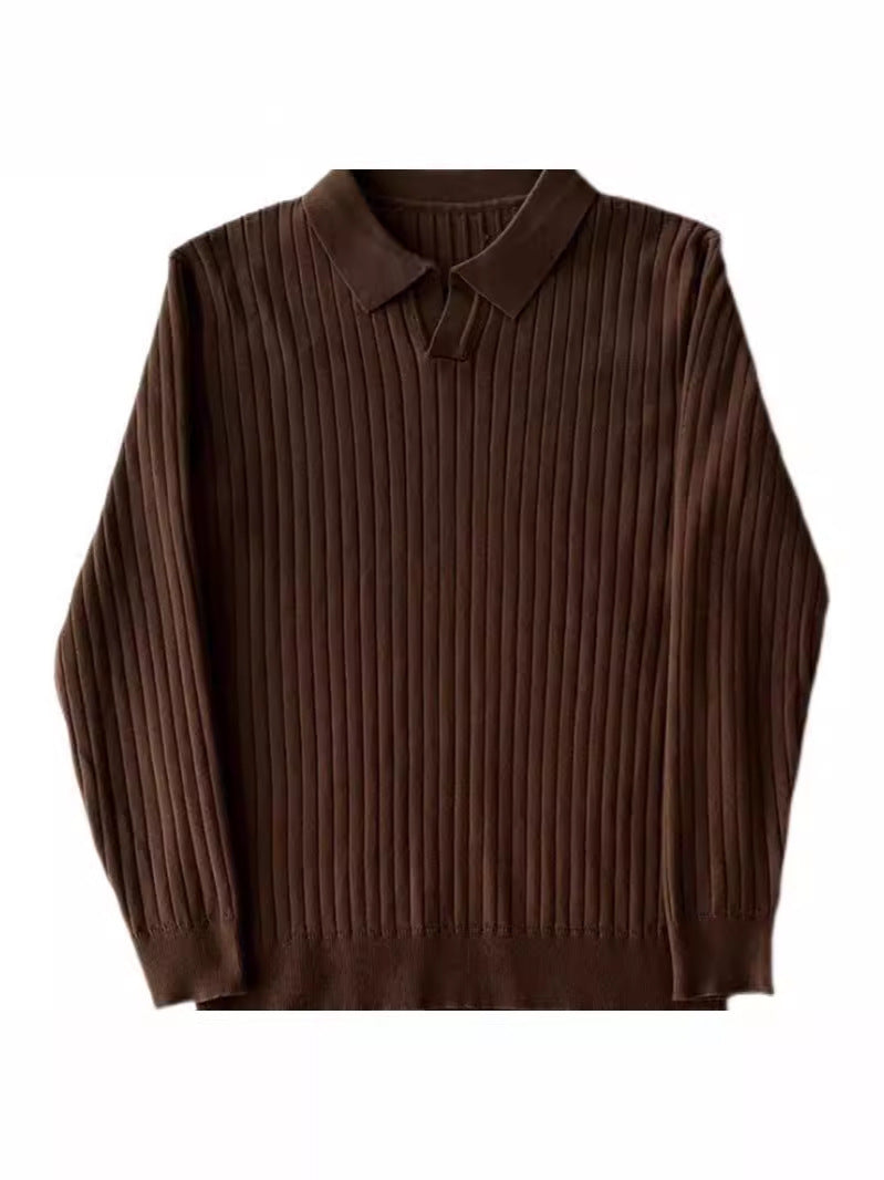 Poloshirt Heren Slim Fit Stretch Comfortabel Casual Golfshirt Katoen Sportief Elegant Wit Zwart Bruin Beige | Sulvida