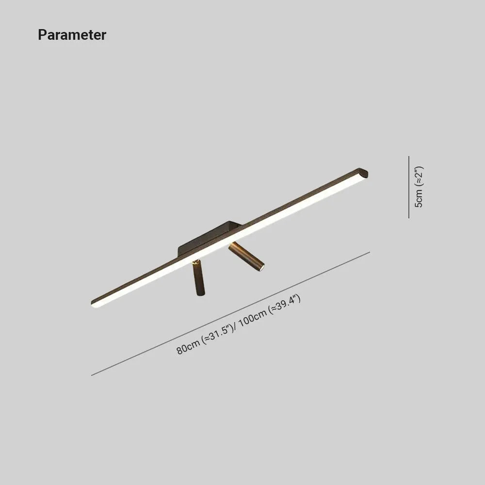 Verstelbare Plafondspot met Draaibare LED-Lampen Metaal Siliconen Spotlamp voor Woonkamer Eetkamer Keuken | Sulvida