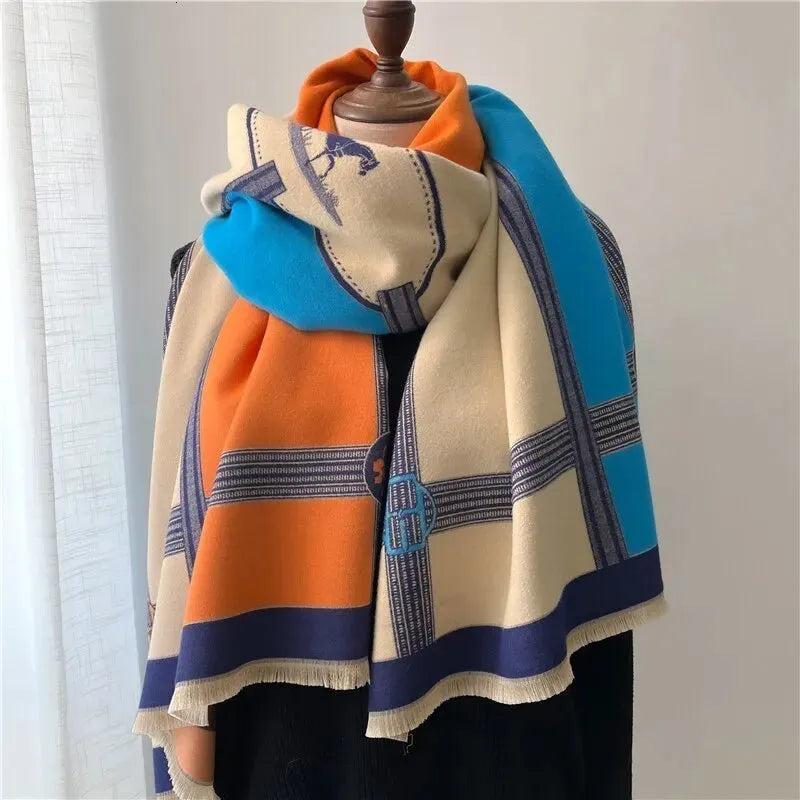 Kasjmieren Sjaal Luxe 200×65cm Winteraccessoire Warm Zacht Stijlvol Dames Heren Unisex Design Elegante Sjaal | Sulvida