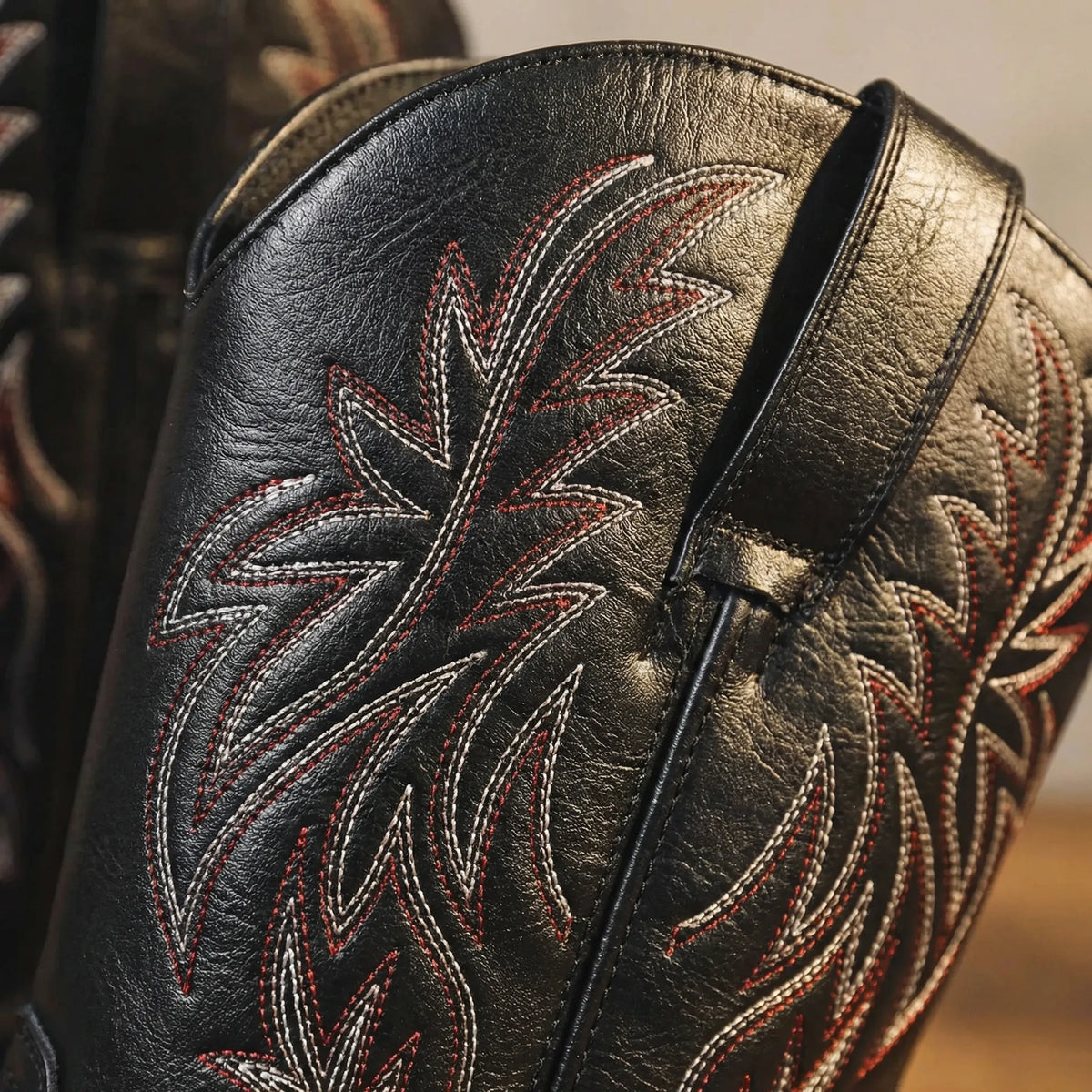 Bottes western mi-hautes à bout carré et broderies, style cowboy, pour hommes et femmes, confortables et décontractées | Sulvida