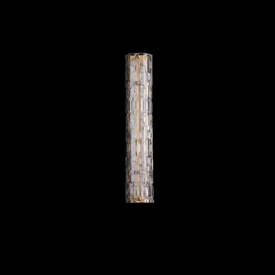 Wandlamp Gouden Messing met Glazen Kap 45-60cm Warm Wit LED Verlichting voor Woonkamer Slaapkamer Hal | Sulvida