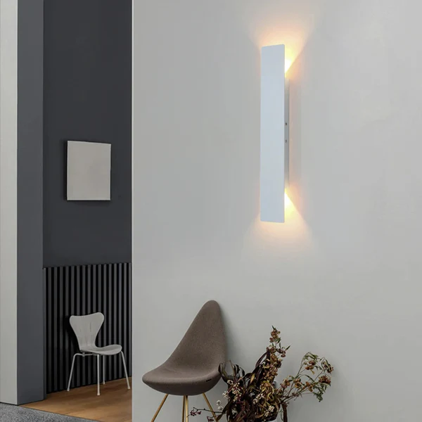 Waterdichte LED Wandlamp Aluminium Buitenverlichting Tuinlamp Up Down Lichteffect Buitenmuur Gevel Modern Design | Sulvida