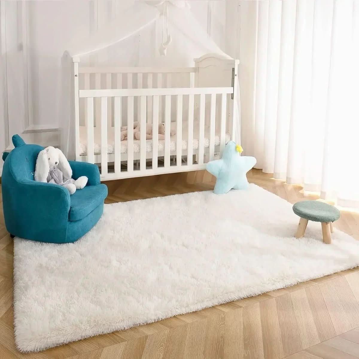 Tapis moderne au toucher velouté pour un intérieur cosy – tapis doux et luxueux pour la chambre et le salon | Sulvida