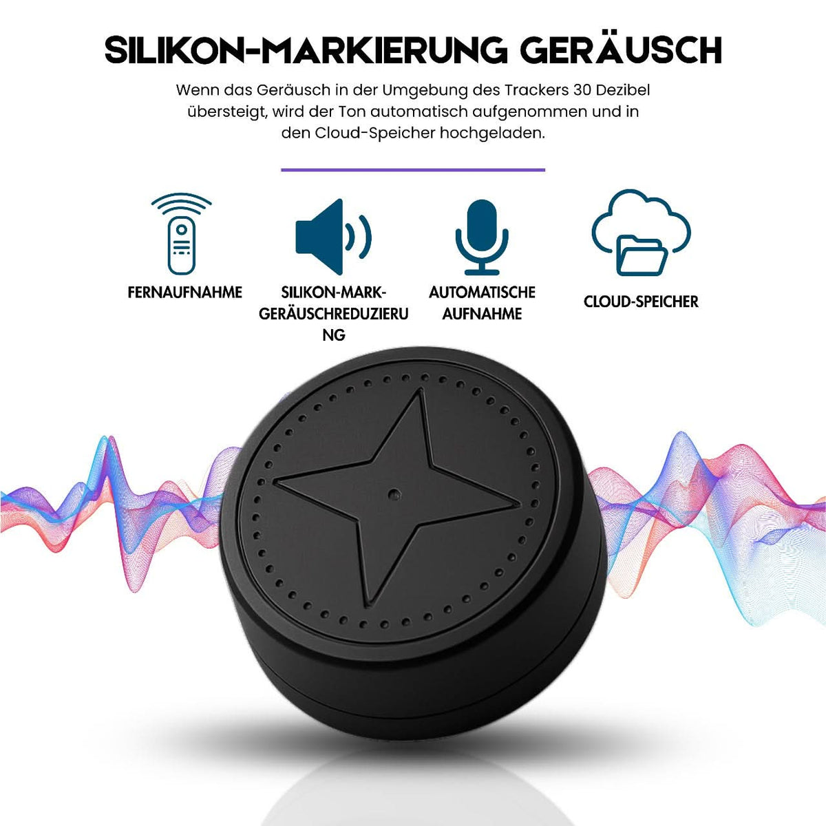 Compacte GPS Tracker met Magnetische Bevestiging voor Voertuigen en Waardevolle Spullen Realtime Locatie | Sulvida