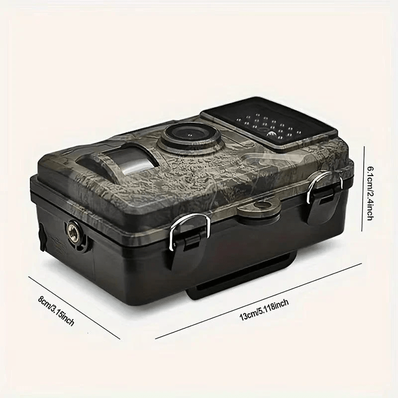 Caméra de chasse 1080P avec vision nocturne, caméra de surveillance extérieure, détection de mouvement, étanche, photographie de la nature en extérieur | Sulvida