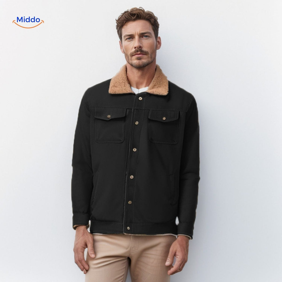 Winterjas Heren Casual Warm Waterafstotend Zwart Bruin Groen Blauw Outdoor Herenjack Winterkleding Stijlvol | Sulvida