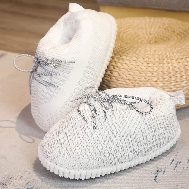 Sneaker-Sloffen met Pluche Voering Unisex Huisschoenen Antislip Pantoffels Warm Comfortabel Indoor Winter | Sulvida