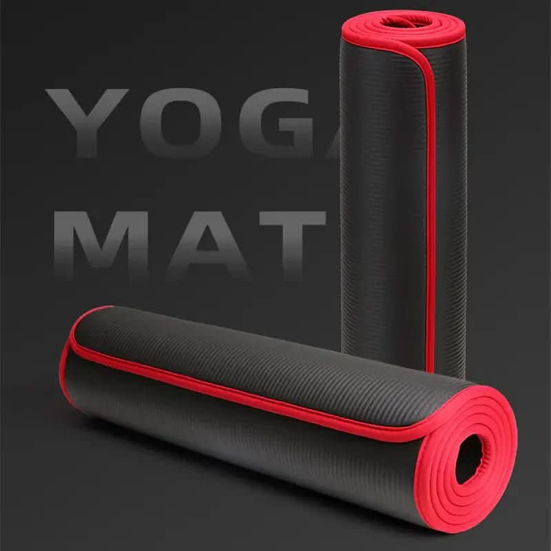Yogamat extra dik antislip sport fitness oefenmat voor gymnastiek pilates meditatie thuis training workout | Sulvida