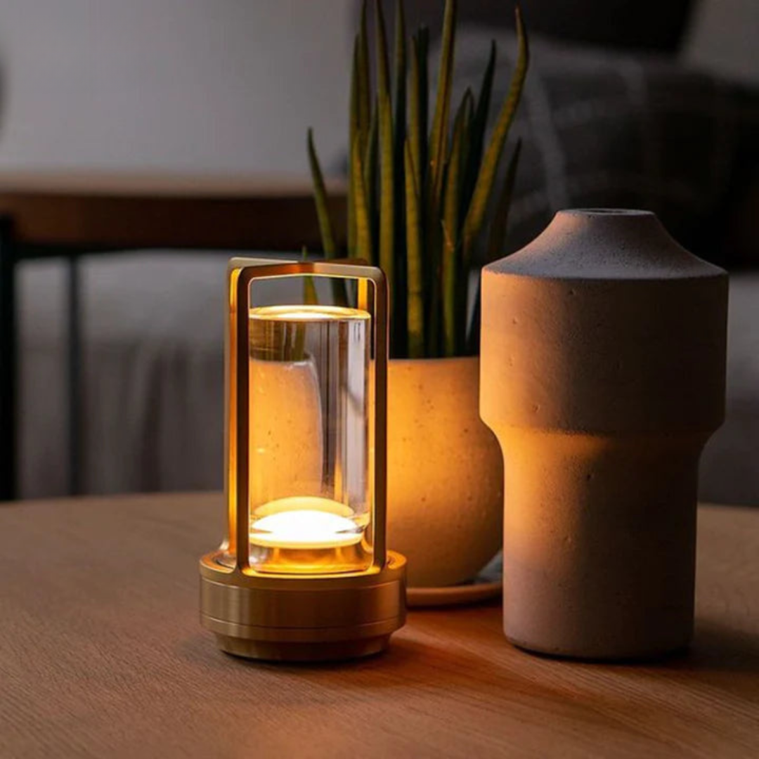 Draadloze LED Tafellamp Oplaadbaar 3 Lichtkleuren Dimbaar Touch Bedlamp Bureaulamp Sfeerlicht Slaapkamer | Sulvida