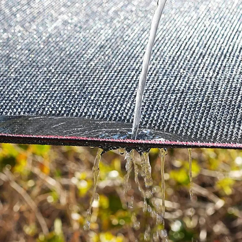 Voile d’ombrage carré 2x2m 3x3m 5x5m noir perméable à l’eau, protection solaire et UV pour jardin, terrasse et balcon | Sulvida