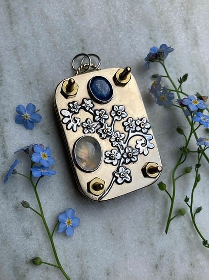 Petite presse à fleurs de poche faite à la main, herbier botanique souvenir pour sécher des fleurs sauvages, cadeau créatif | Sulvida