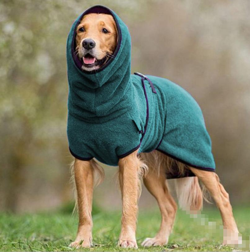 Verstelbare Badjas voor Huisdieren Microvezel Absorberend Hond Kat Droger Badjasje Comfortabel Zachte Handdoek | Sulvida