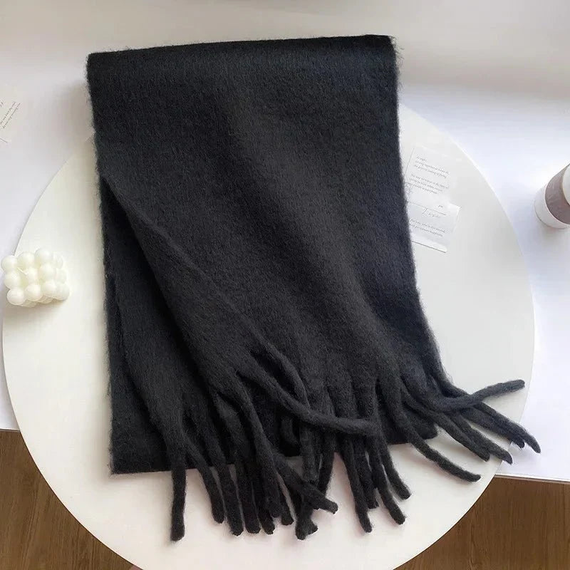 Luxe Kasjmier Sjaal Dames Heren Zachte Winteraccessoire Tijdloos Design Warm Extra Breed Mode Stijlvol | Sulvida