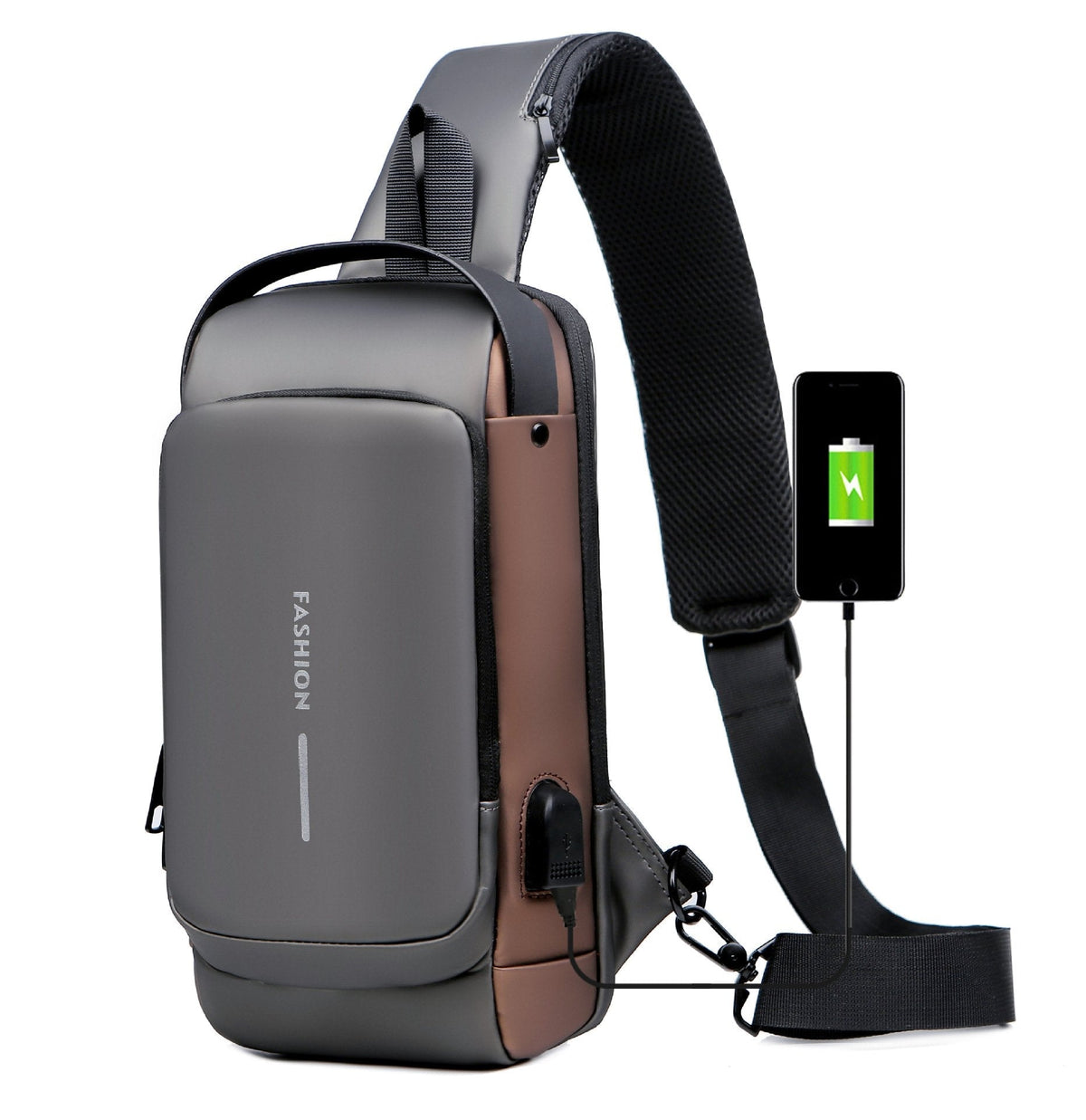 Sac bandoulière antivol avec fermetures éclair dissimulées, cadenas à combinaison et bandoulière réglable pour un usage quotidien et les voyages | Sulvida