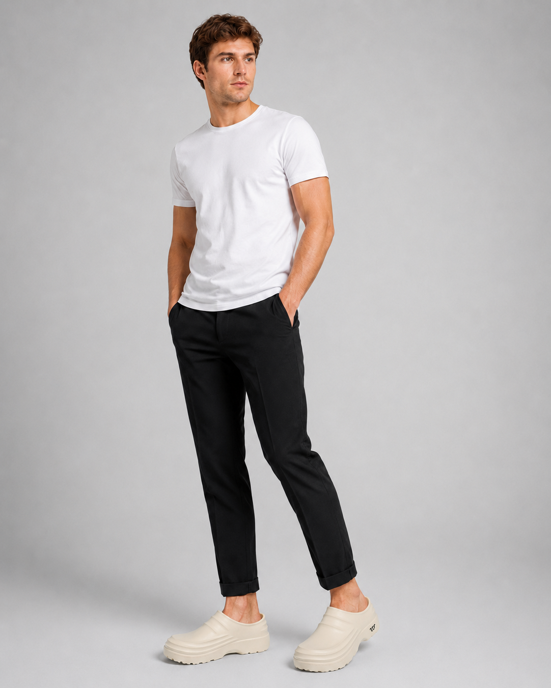 Professionele Werkschoenen Zwart Antislip Keuken Horeca Slip-On Instappers Oliebestendig Comfortabel Veilig | Sulvida