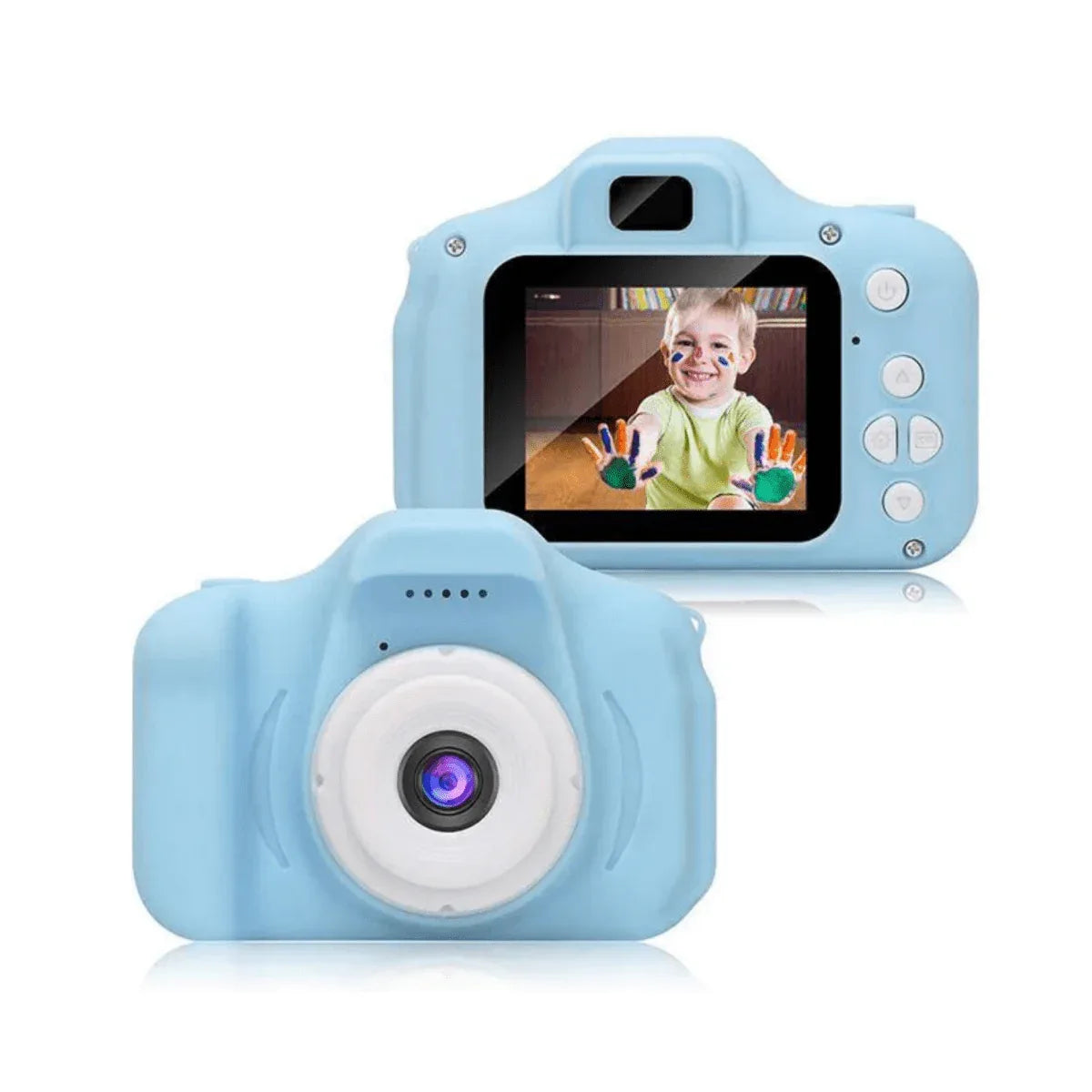 Kindercamera 12 MP Creatief Robuust Eenvoudig Bediening Veilig Digitaal Fototoestel Jongens Meisjes Cadeau | Sulvida