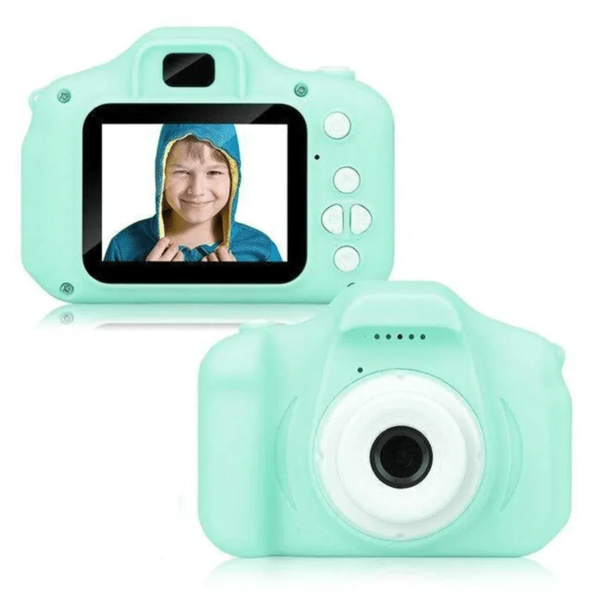 Kindercamera 12 MP Creatief Robuust Eenvoudig Bediening Veilig Digitaal Fototoestel Jongens Meisjes Cadeau | Sulvida