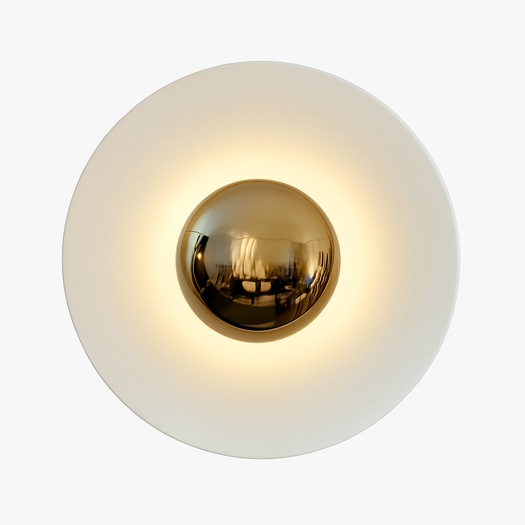 Ronde Wandlamp Metaal LED Wit Groen Oranje Blauw Modern Design Slaapkamer Woonkamer Hal Wandverlichting | Sulvida