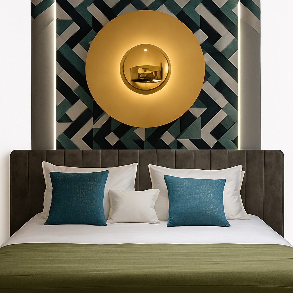 Ronde Wandlamp Metaal LED Wit Groen Oranje Blauw Modern Design Slaapkamer Woonkamer Hal Wandverlichting | Sulvida