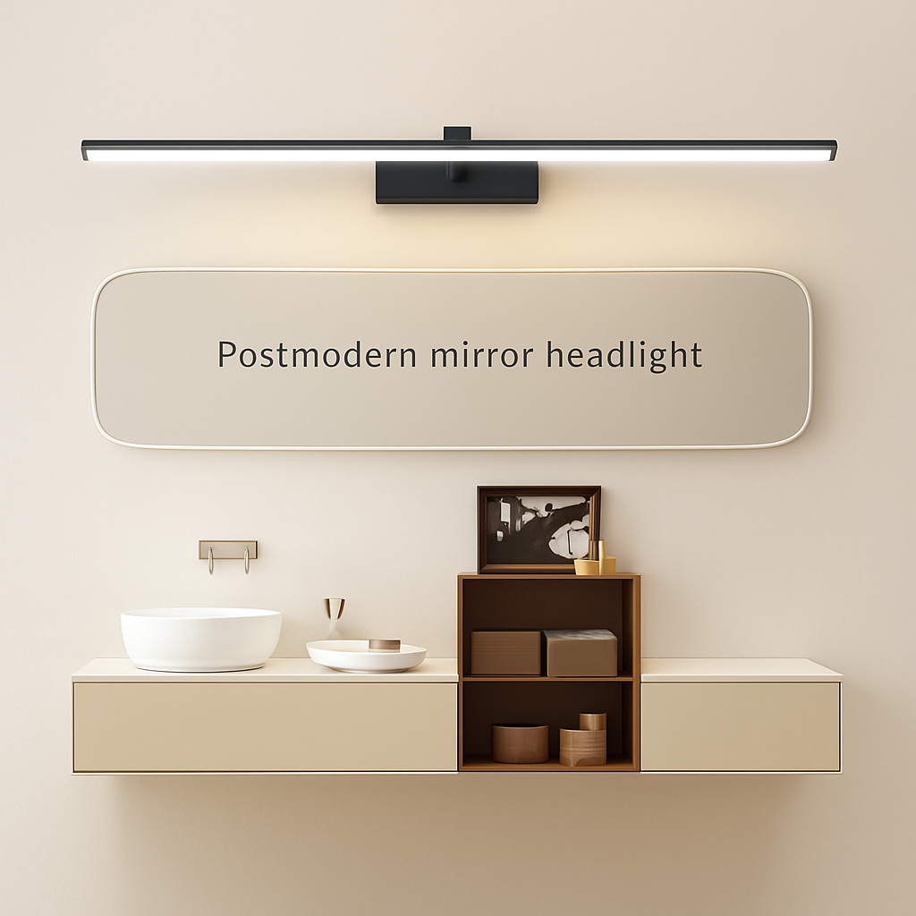 LED Spiegellamp Aluminium Badkamer Spiegel Wandlamp Modern Drie Lichttemperaturen Make-up Verlichting | Sulvida