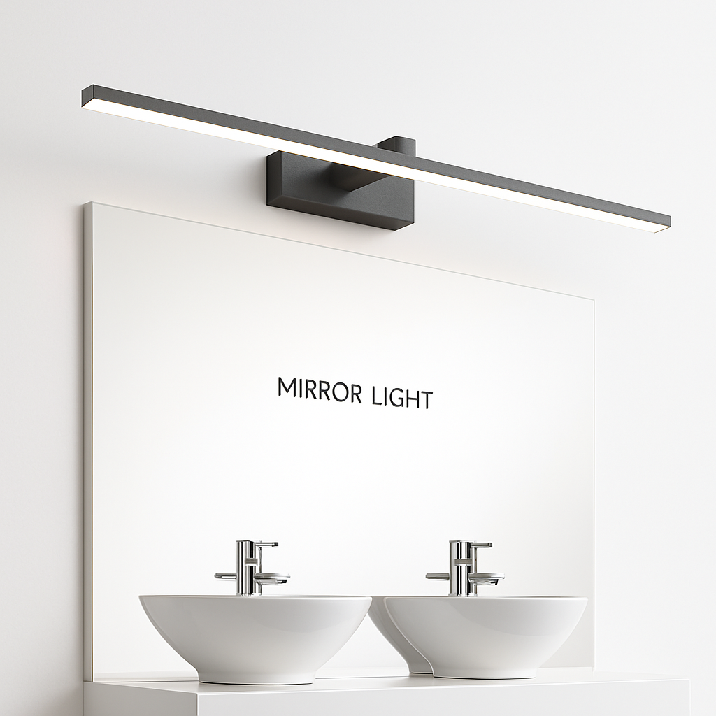 LED Spiegellamp Aluminium Badkamer Spiegel Wandlamp Modern Drie Lichttemperaturen Make-up Verlichting | Sulvida