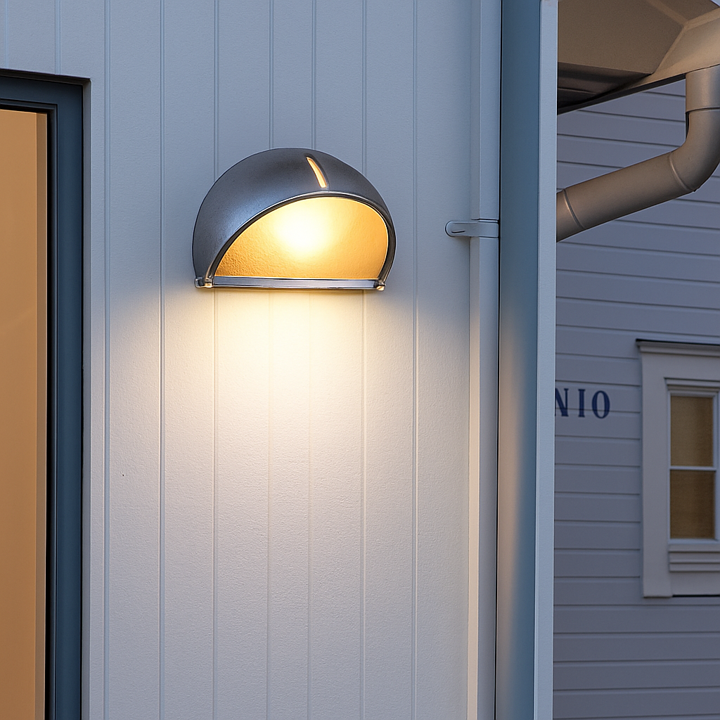 Wandlamp Buitenlamp Industrieel Vintage Stijl Glas E27 IP65 Waterdicht Tuinverlichting Terras Entree | Sulvida