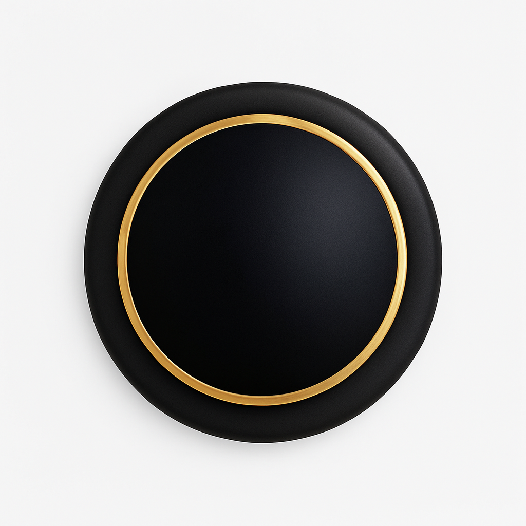 Moderne Wandlamp Rond Verstelbaar met LED Zwart Wit Metaal Aluminium Directe Verlichting Design Interieur | Sulvida