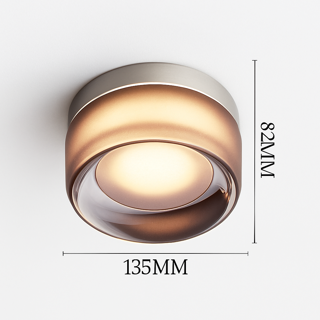 Moderne Ronde Wandlamp LED Glas Zwart Wit Goud Woonkamer Gang Slaapkamer Badkamer Interieurverlichting | Sulvida